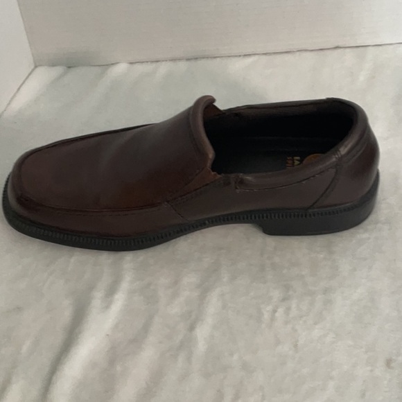 Earth Spirit Brown Leather Loafers Slip-Ons - Picture 7 of 9